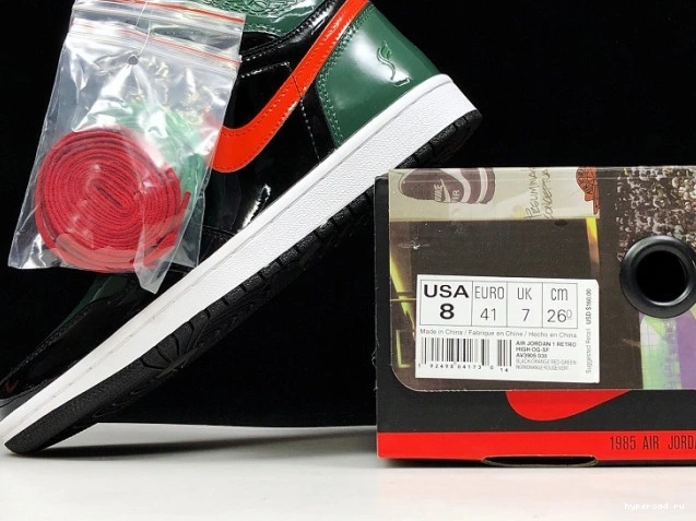 Team Retro x Black SoleFly 1 AV3905-038 OG Air Orange-Fir High Jordan 0819